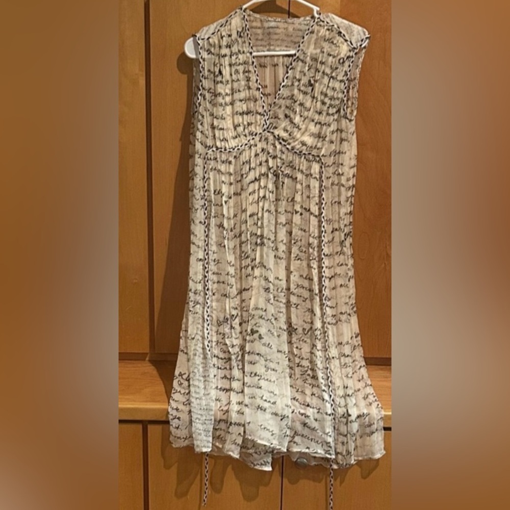 JOHNNY WAS SINCERELY YOURS SILK
DRESS